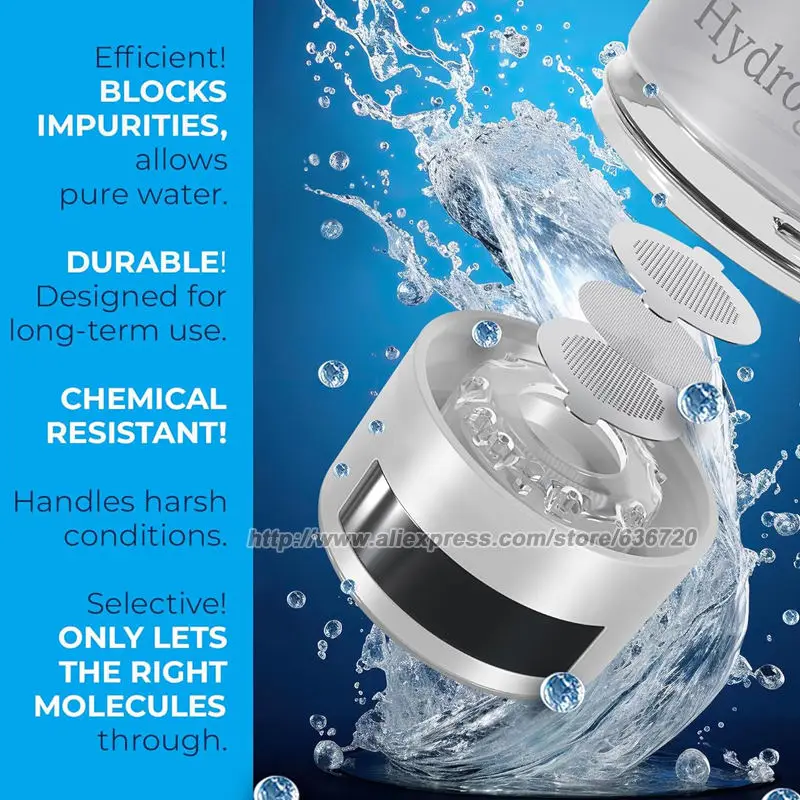 مولد زجاجة مياه الهيدروجين المحمول H2، مؤين مياه لزجاجة الهيدروجين ما يصل إلى 9000 جزء في المليون مع تقنية SPE/PEM