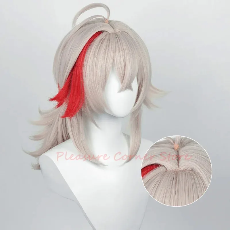 جديد 2025 شعر مستعار جينشين إمباكت كازوها كوسبلاي دعائم احترافية مقاومة للحرارة شعر مستعار مسبقًا مع شبكة شعر ☆ ★ ☆ ★ qq