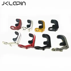 JKLapin Litepro Bicycle Aluminum Alloy E-type Buckle Folding Bike Front Fork Hook E-type Buckle For Brompton