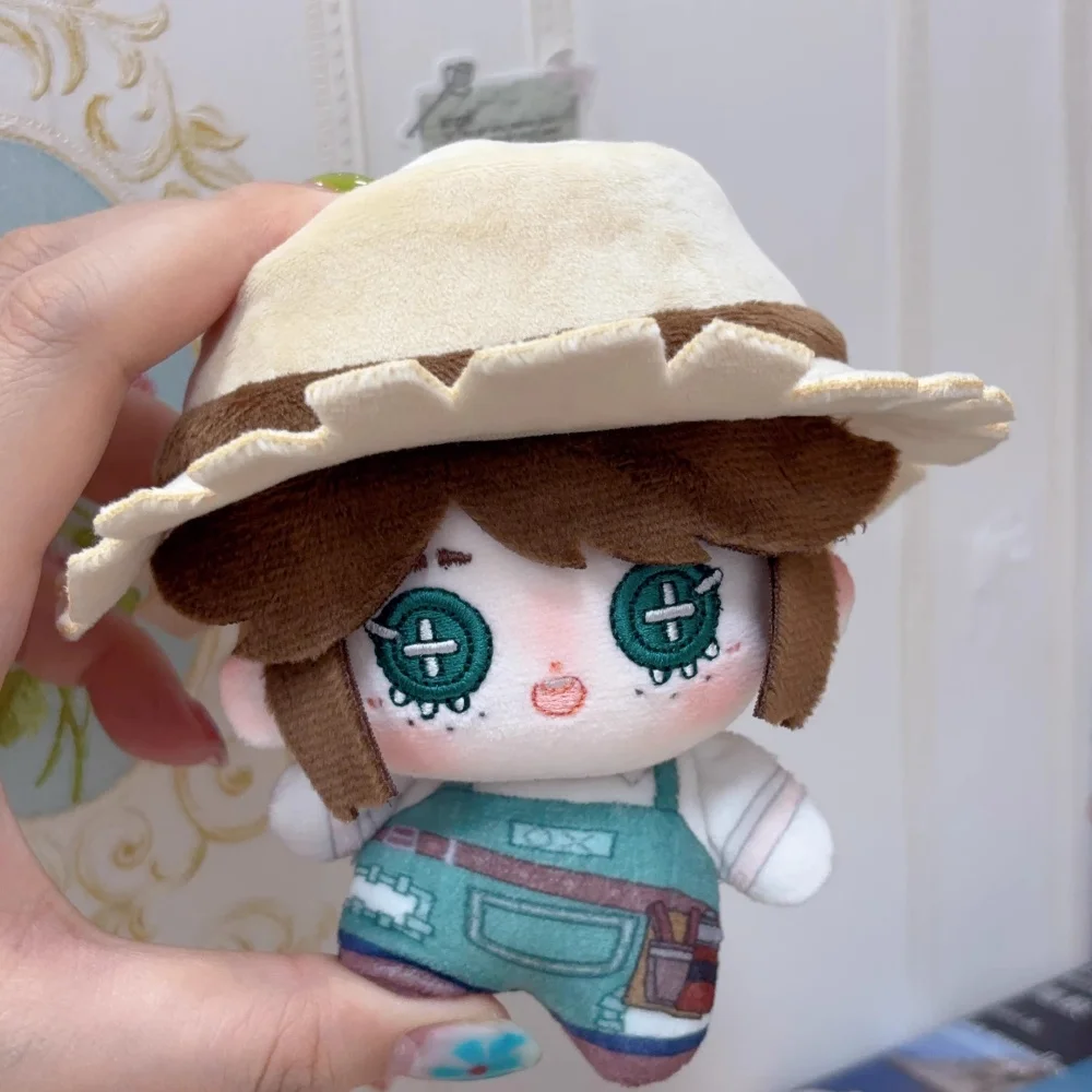 Plushie Identity V Emma Woods Gardener 10cm Doll Toy Plush Pendant Bag Keychain Game Cosplay