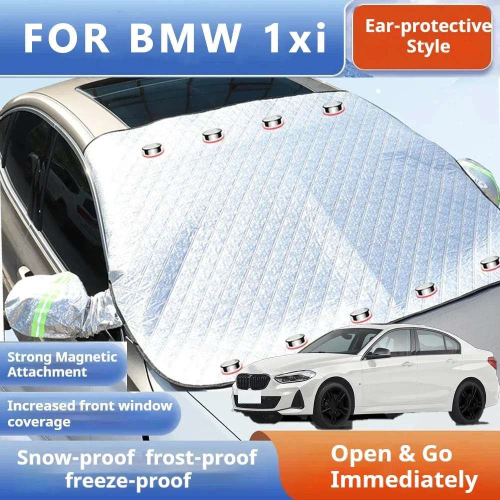 

Thickened Car Now Sunshade Windshield Cover With 5/9 Magnets UV Protection Anti Snow Sunlight For Front Windsh For BMW 1xi