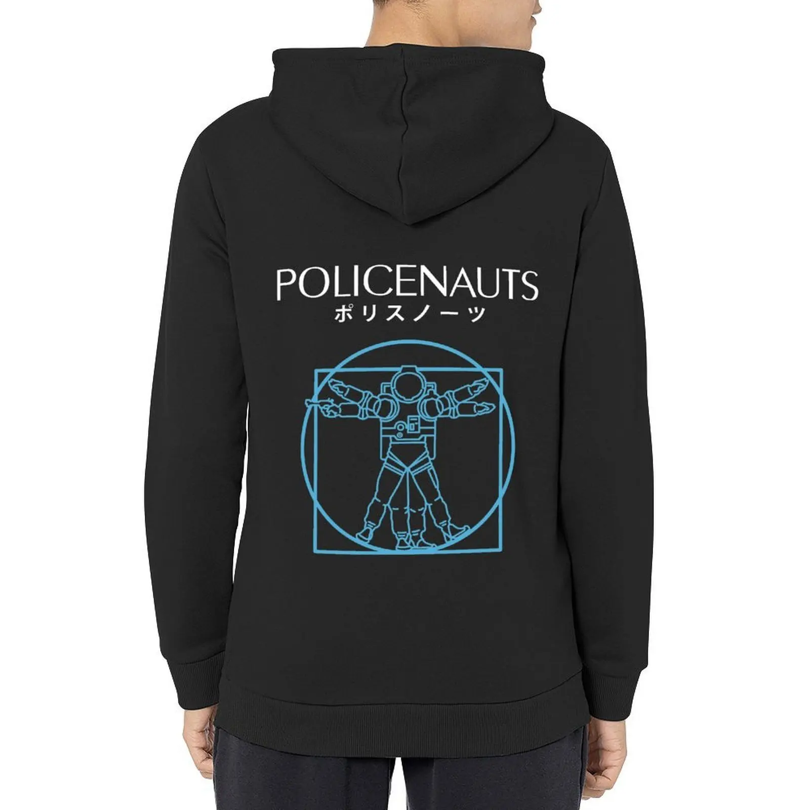 

Policenauts Logo Tshirt Classic Retro Japanese Hideo Kojima Video Game Hoodie men clothes korean style clothes big size hoodie