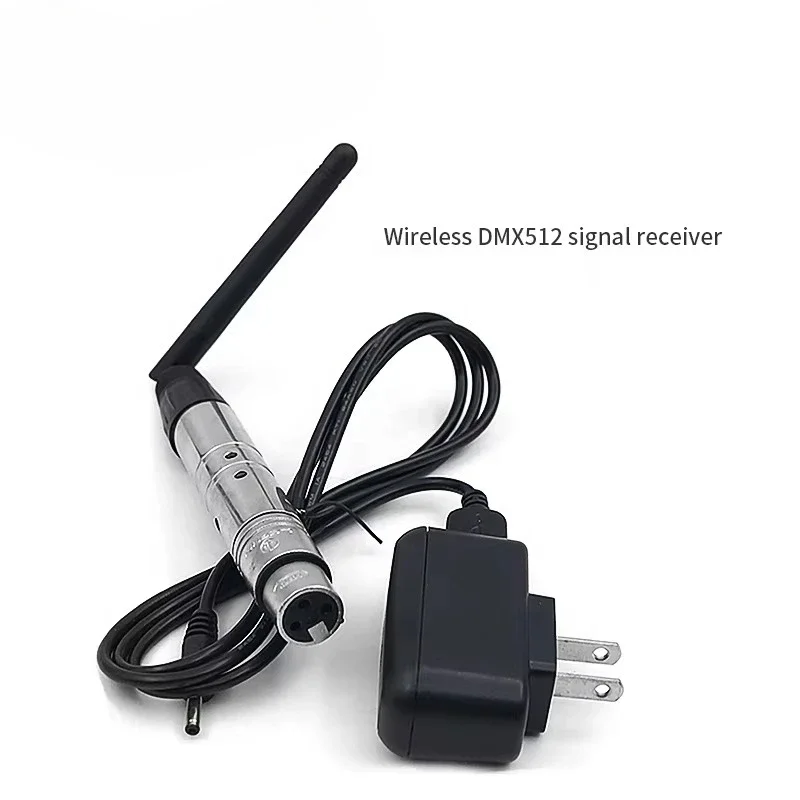 Wireless Dmx512 Signal Transmitter and Receiver Stage Lighting 2.4g 3-Pin Xlr Connector dj Light Emitting Diode Receiver