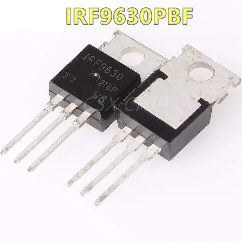 

100 шт./лот IRF9630PBF IRF9630 IRF9630N полевая трубка MOSFET P 200 В/6,5 А TO-220 новые и оригинальные на складе
