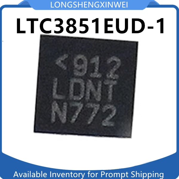 1PCS LTC3851EUD-1 LDNT Brand New Original LTC3851EUD LTC3851 Silk Screen LCXN Switch Voltage Regulator Control Chip QFN-16