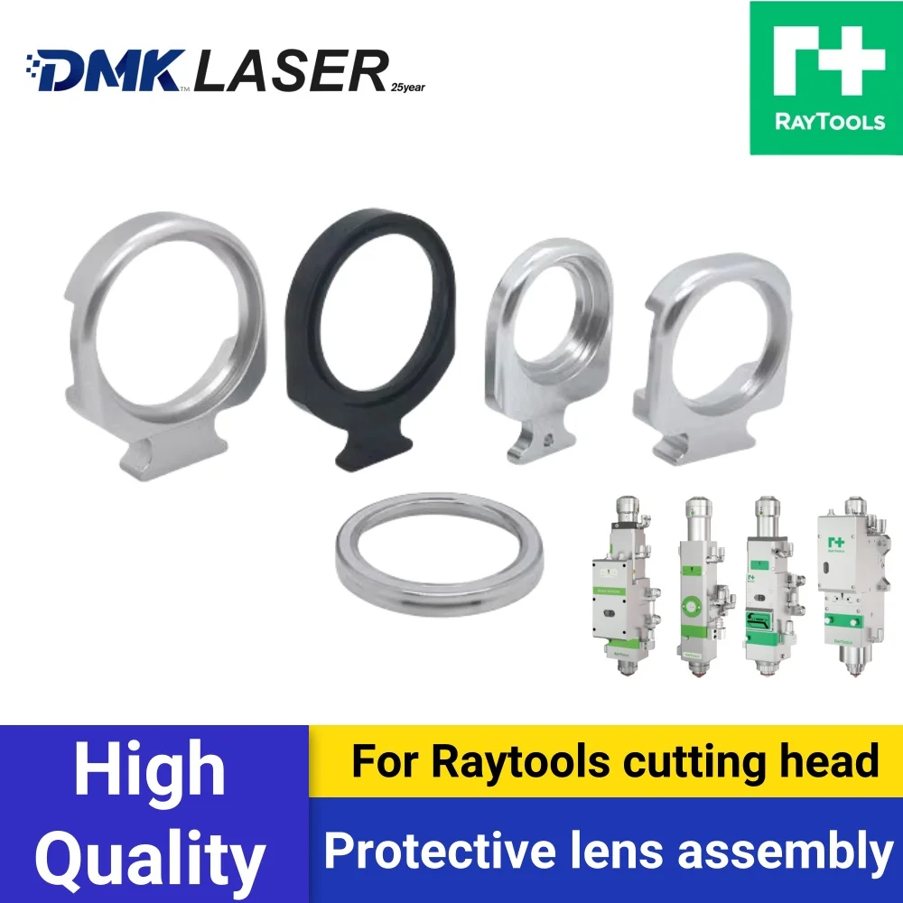 

Защитный держатель для линз DMK Raytools, оригинальный комплект линз для оптоволоконной режущей головки, прижимное кольцо BT240S BM109/110