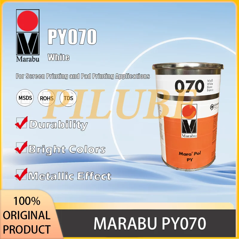 

Marabu PY070 Metal Ink for Screen and Pad Printing Applications Original Product