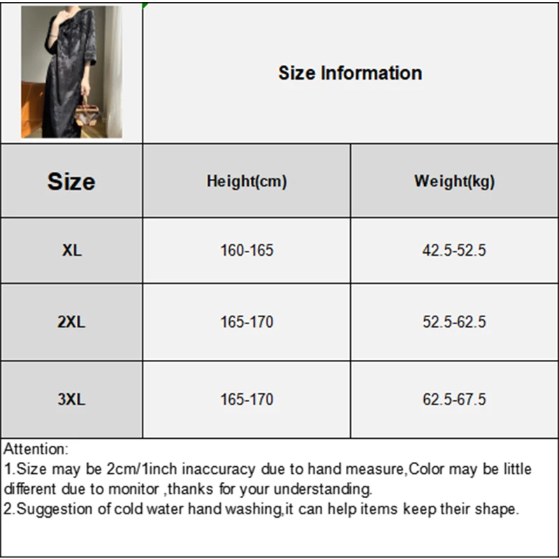 Women New Chinese Grace Round Neck Long Sleeves Button Loose Cheongsam Dress