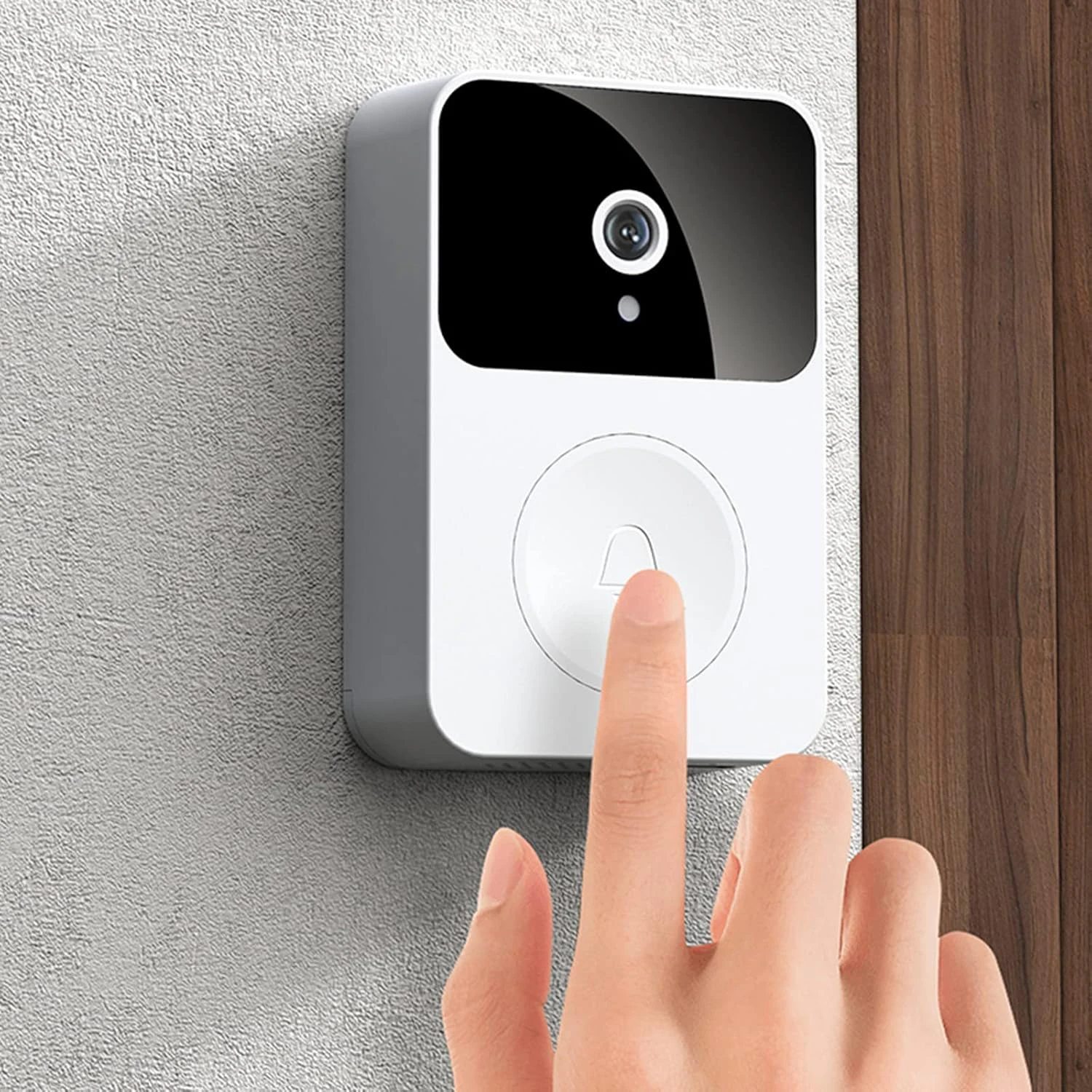 Tuya Wireless Smart Video Doorbell, 2.4G WiFi Home Security Camera, 2-Way Audio, Night Vision, Battery, Secure Home Monitoring view 7