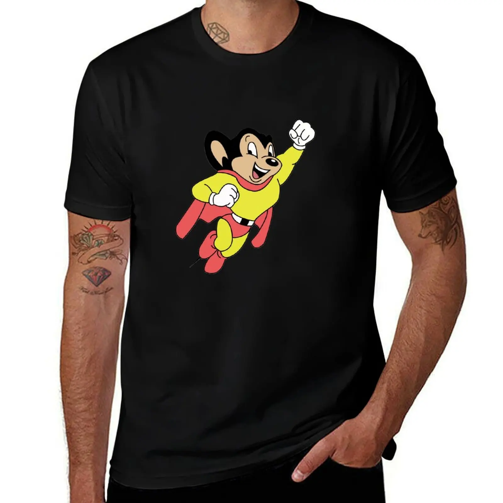 

Here He Comes to Save the Day! T-Shirt man clothes blacks graphics shirts men graphic