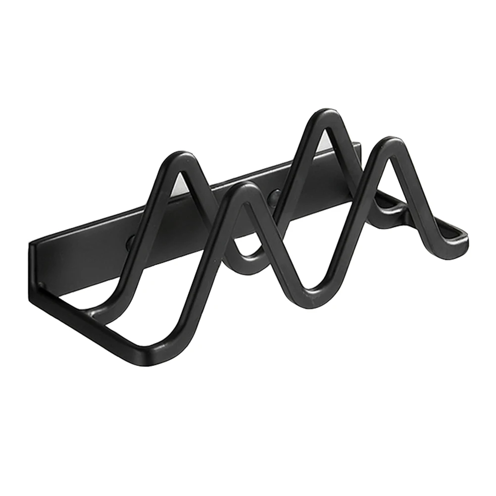 

Pot Cover Racks Wall Mounted ganizer Punch Supply Anti Rust Long Lasting Storage Solution