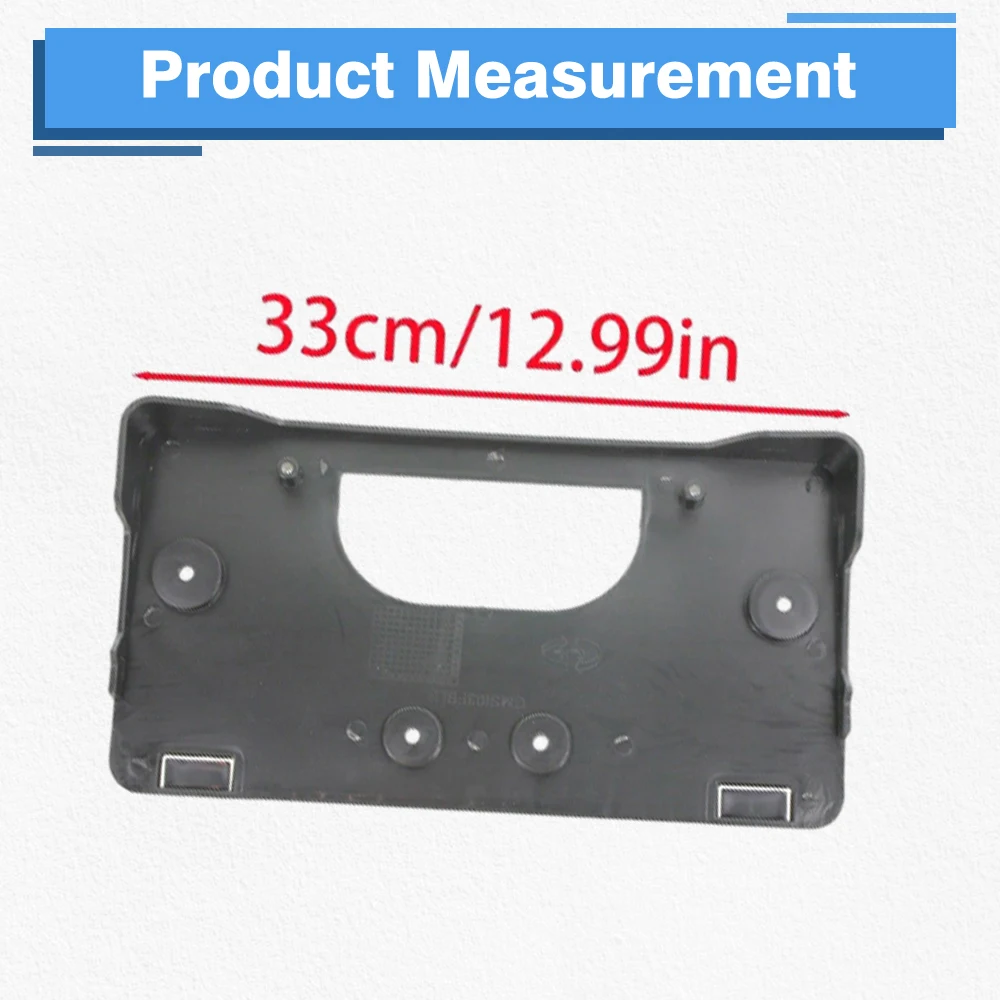 For Gmc Sierra Chevrolet Silverado 1500 2500 3500 2003 2004 2005 2006 Front Bumper License Plate Frame Bracket Holder 15199886