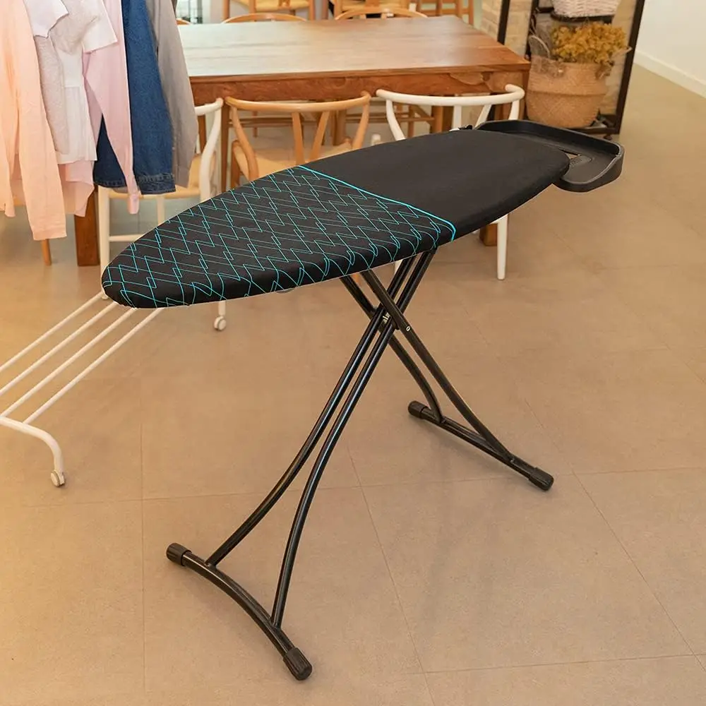 Tabla de Planchar StrongBoard 400 Borneo. Funda resistente 100% algodón, Estructura de soporte para planchas y centros de planchado