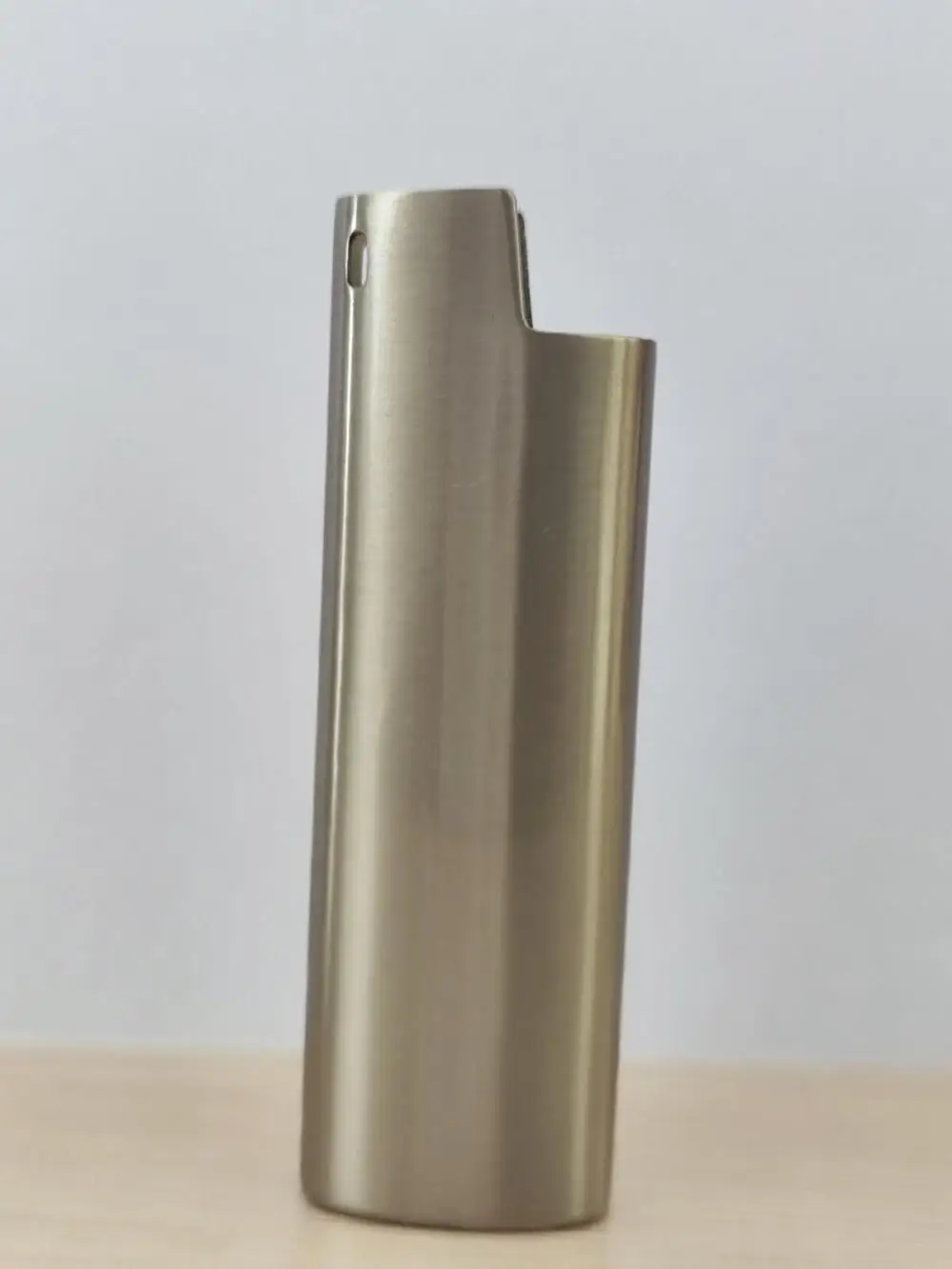 New 1PC Metal Lighter Case Cover For Bic J3 Lighters Silver Lighter Shell Sleeve