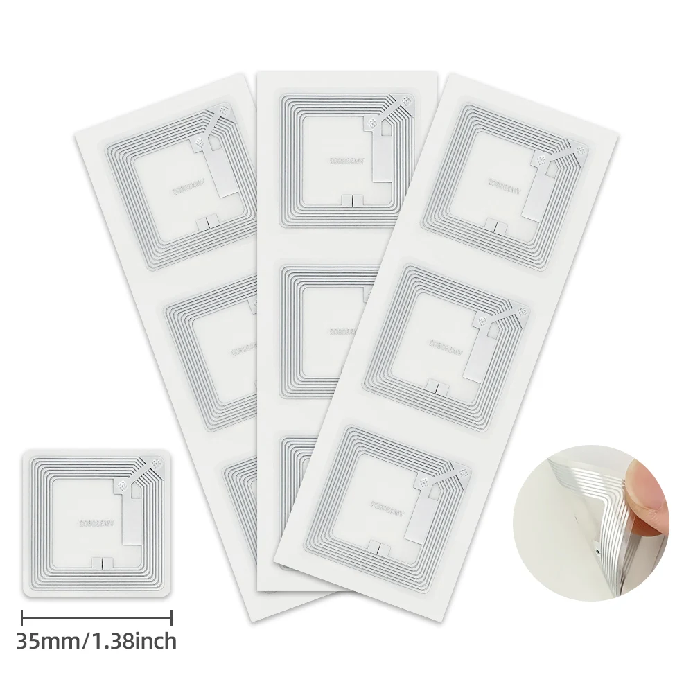 

10pcs CUID Tag Gen2 electronic rewritable smart key NFC clone token ISO14443 changeable sticker IC 13.56Mhz RFID replica badge