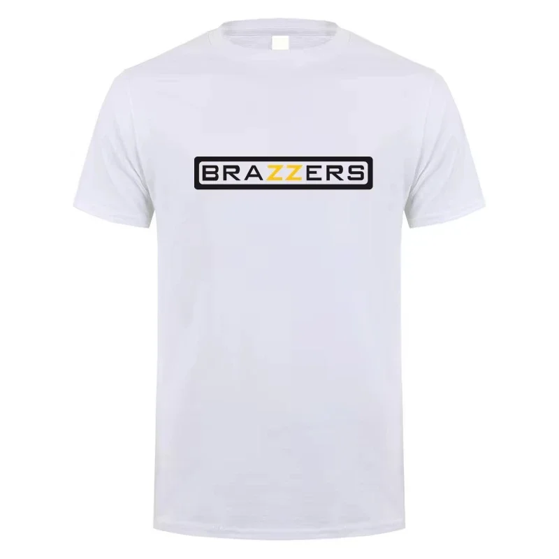 Brazzers T Shirt Women Short Sleeve  T-shirts Summer Mans Cool Tops Streetwear Gift