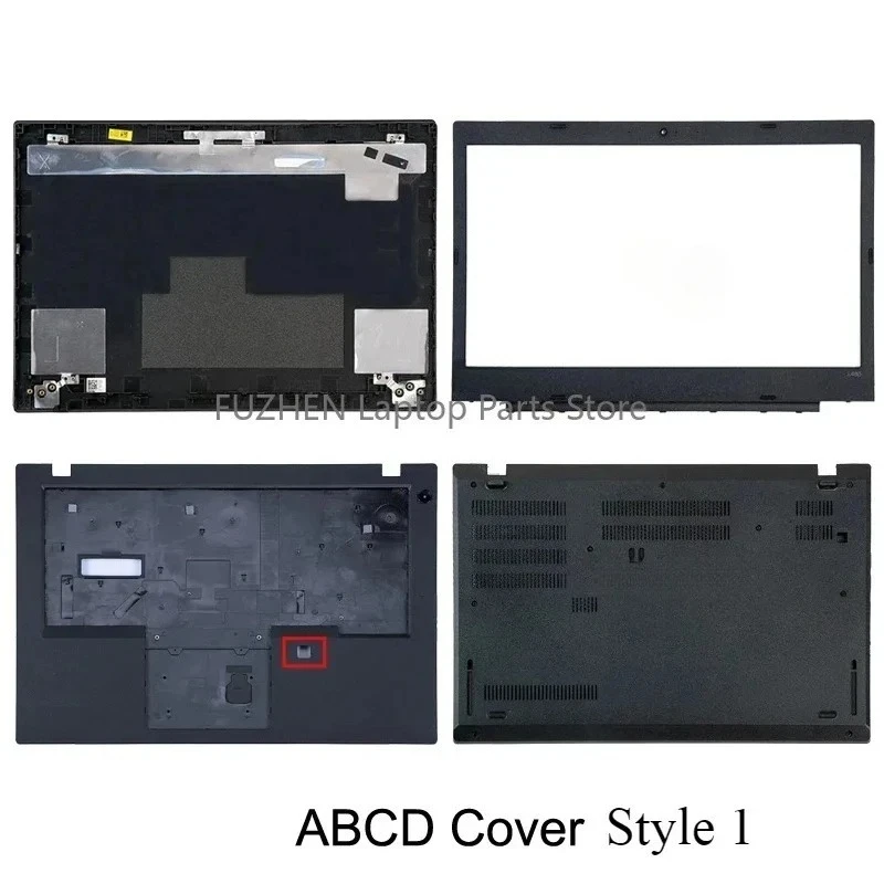 

For ThinkPad L480 Laptop LCD Back Cover Front Bezel Palmrest Bottom Case Upper Top Lower Cover Fingerprint