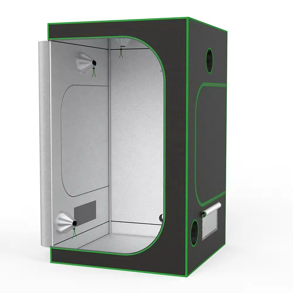 OEM Hydroponic Indoor for Grow Tent Kit Modern Metal Frame Nature Pressure Treated Wood Easily Assembled for Home Mylar Material