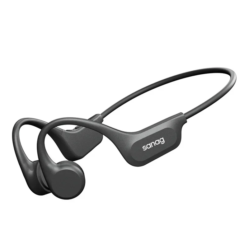 Imagem -06 - Pro Impermeável sem Fio Bone Conduction Headphones Executando Fone de Ouvido Bluetooth Natação Esportiva Black Tech Earphones Sanag-b60s