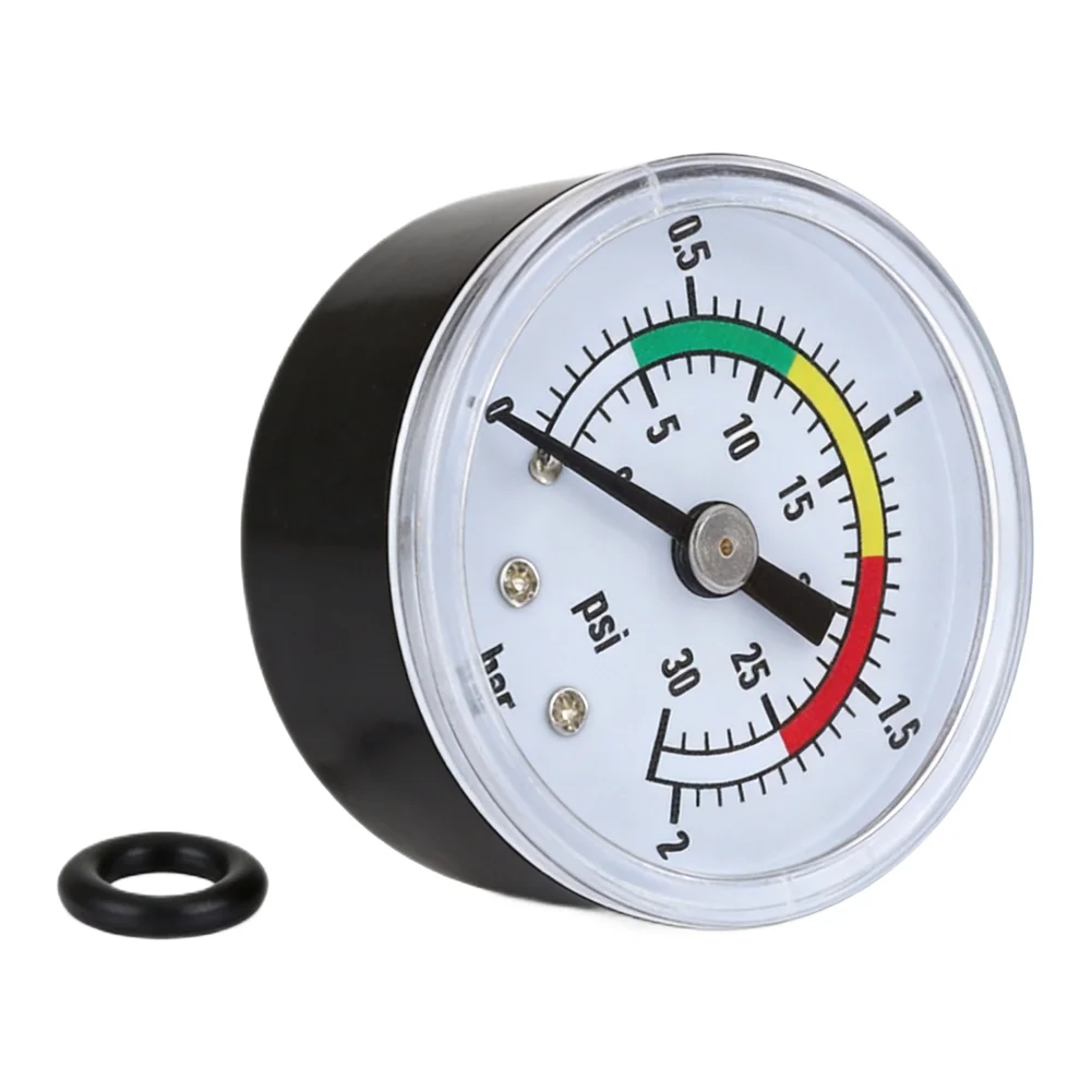 Outdoor Use Home Improvement Pressure Gauge Dual Scale Measurement Pressure Gauge For Pneumatic Systems As Shown