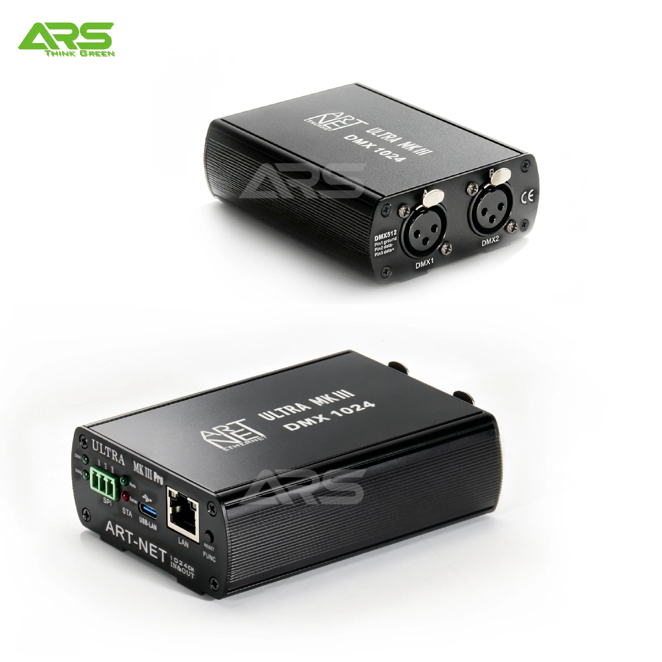 

ArtNet4 DMX512 SPI2 Converter 1024 Channels lighting Controller For LED pixel tape strips Stage DJ Bar Club Disco Wedding Party