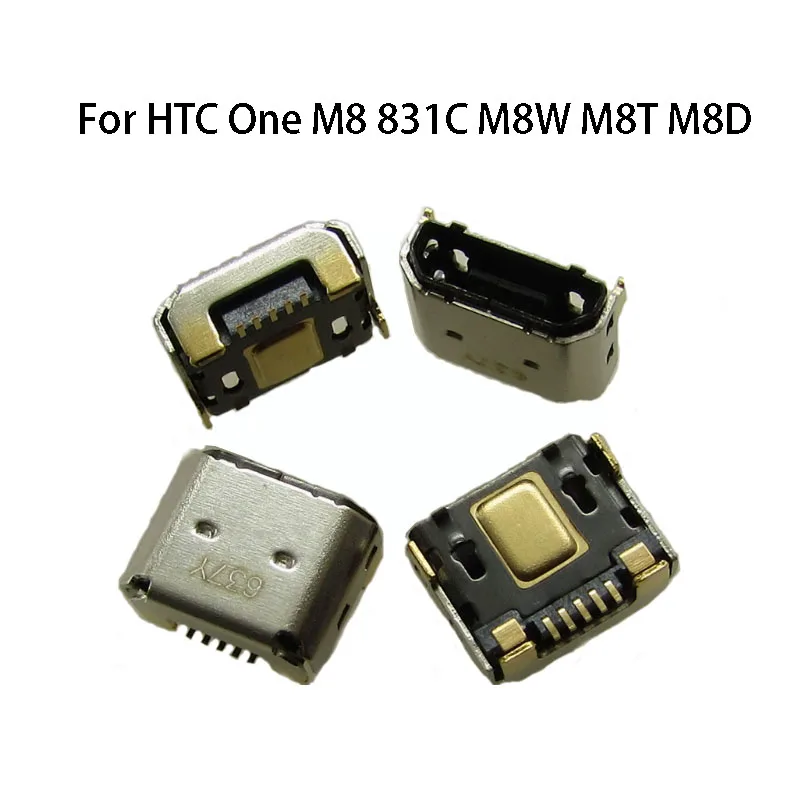 1PC 5pin USB Type C Horizontal DIP For HTC One M8 831C M8W M8T M8D ST/SD/SW/T/D/W/E/X/Y/Si/Sx/Eta Tail Plug Charging Connection