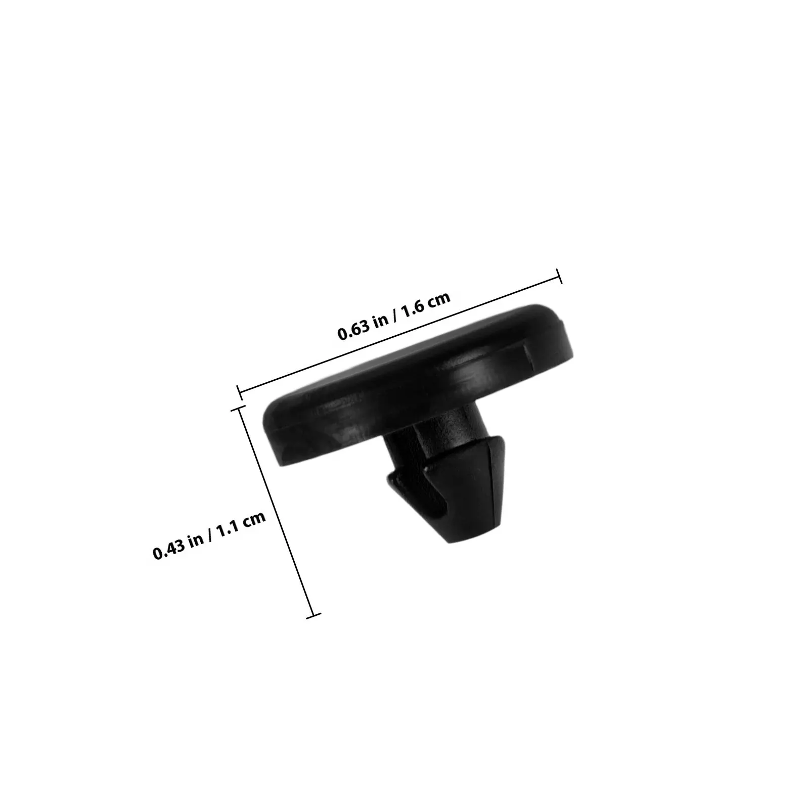 4Pcs Brake Pedal Stopper Rubber Accurate Limiting Brake Light Stop for Car Repairs Replacement Automotive Accessory