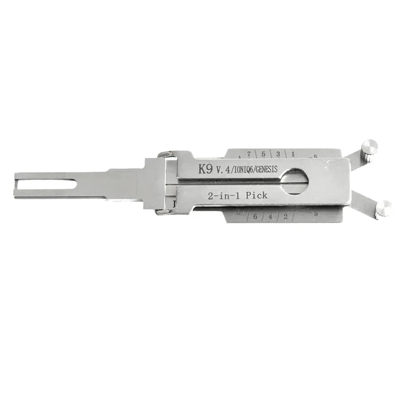 

Original Lishi K9 V.4 2 in 1 Locksmith Tool Lock Pick & Decoder vertical milling for Kia K9/Equus models