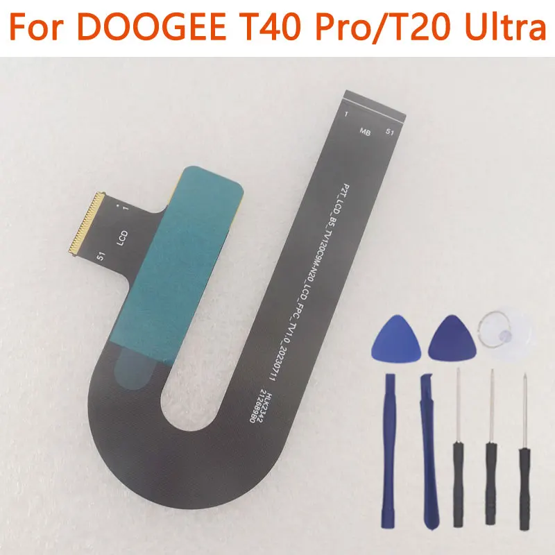 Nuevo Cable de transferencia de pantalla DOOGEE T20 Ultra T40 Pro Original, accesorios flexibles FPC para tableta DOOGEE T20 Ultra