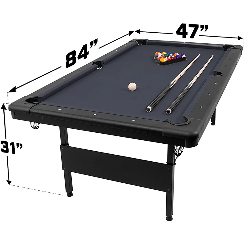 

Foldable Billiards Tables Pool Table Competition for Sale Portable Pool Table