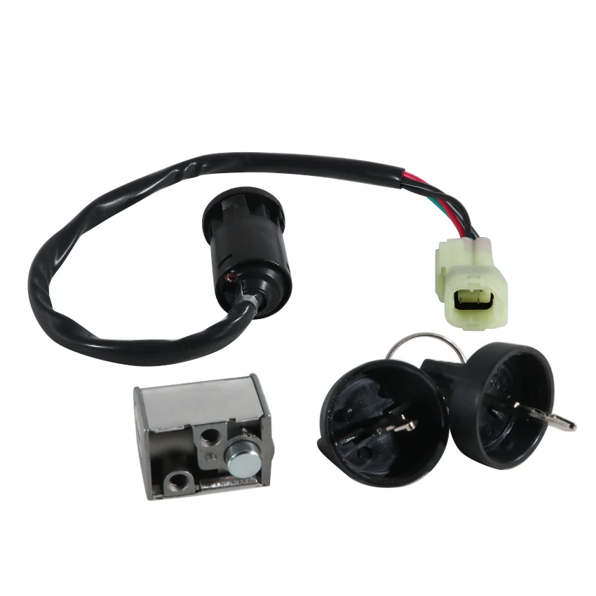 Motorcycle Fuel Cap Seat Lock Ignition Switch With Key Kit For Kymco ATV KXR 250 50 90 Euro 2 Maxxer 90S OEM:35010-LBA7-E00