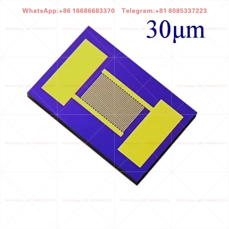 30μm Silicon-Based Interdigital Electrode MEMS Sensor - High Precision Stable Gas & Biological Capacitor Array