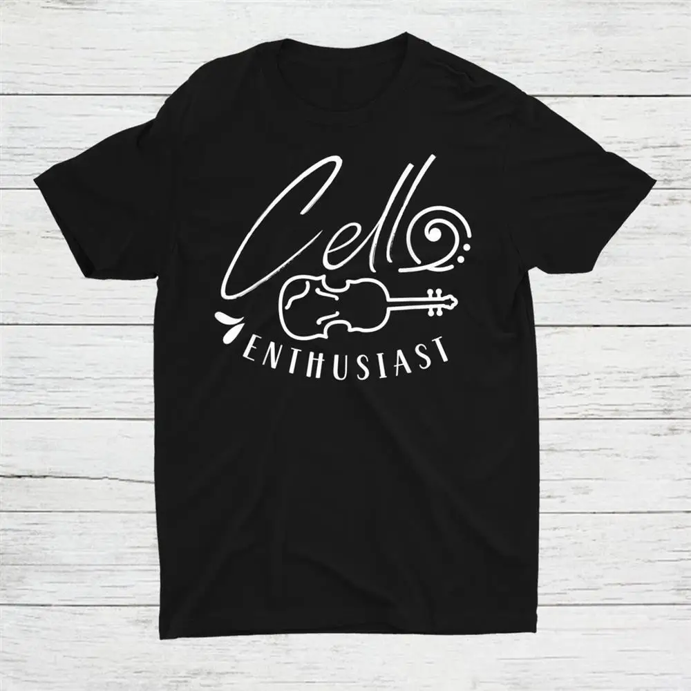 

Cello Enthusiast Cellist Instrument Player Musician Unisex T-shirt S-5XL