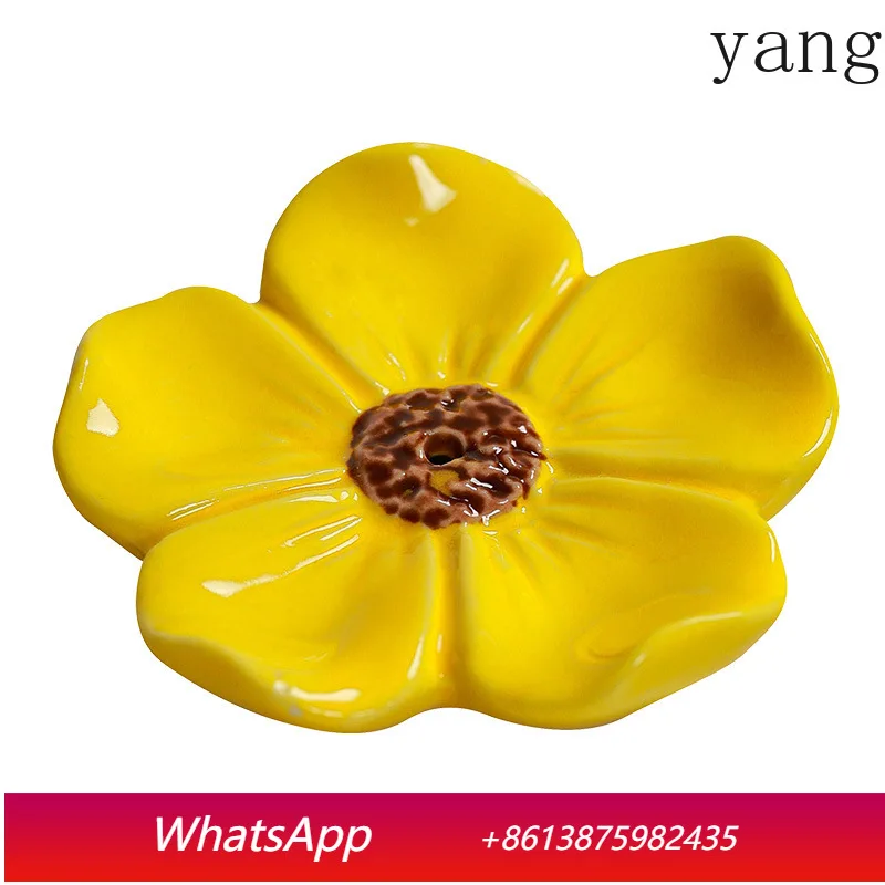 

CX Ceramic Flower Fragrance Insert, Home Handmade Flower Crafts