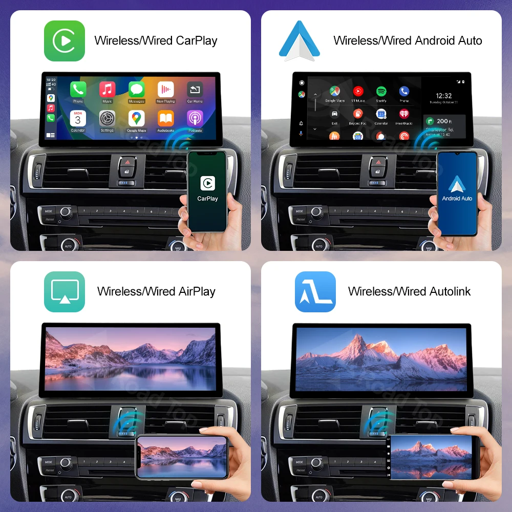 12.3 BMW F20/F30 CarPlay Touch Screen