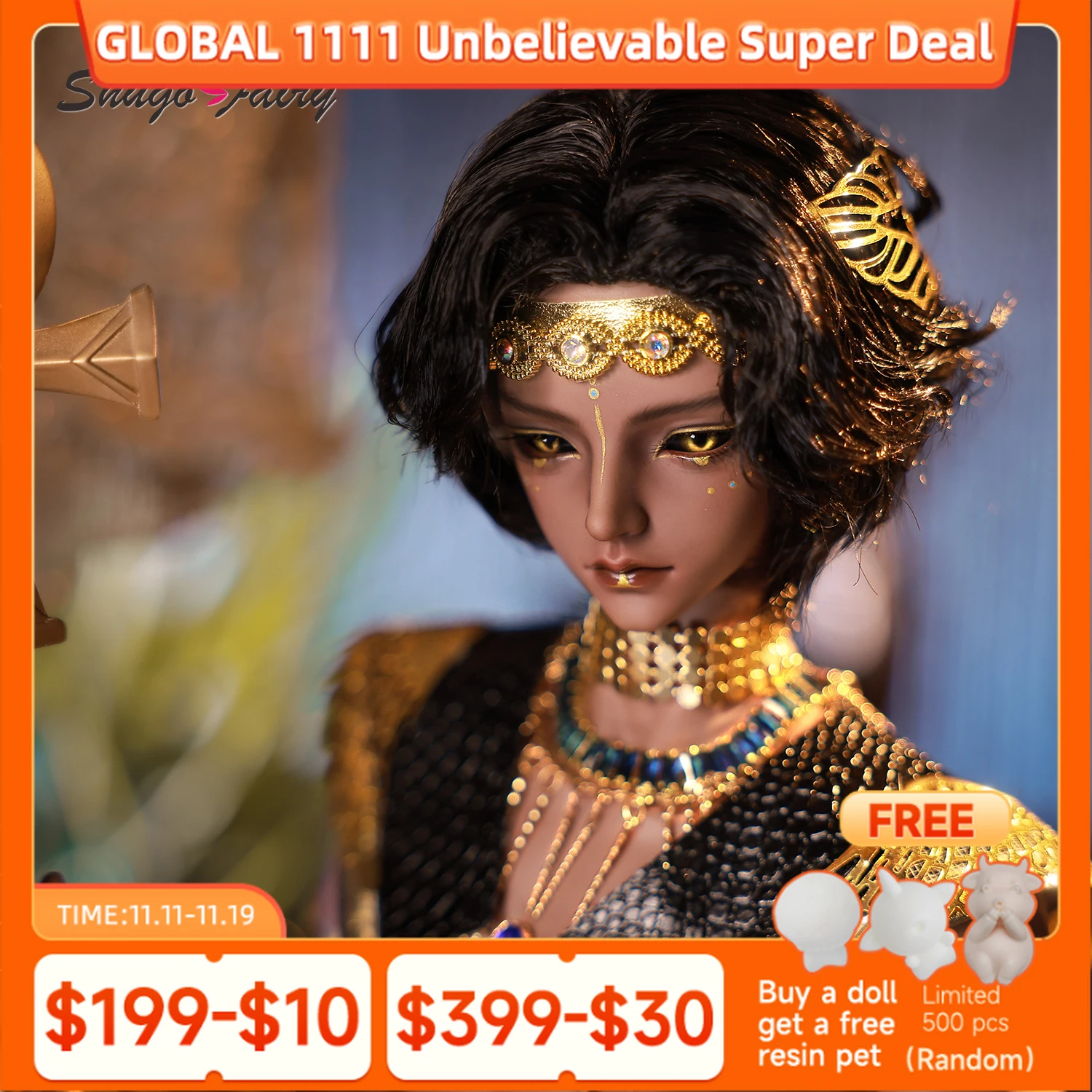 

ShugaFairy Morty E 1/4 BJD кукла Фэнтези Древний Египетский Бог Солнца Ra Defender Высококачественный полный комплект Девять богов Египта