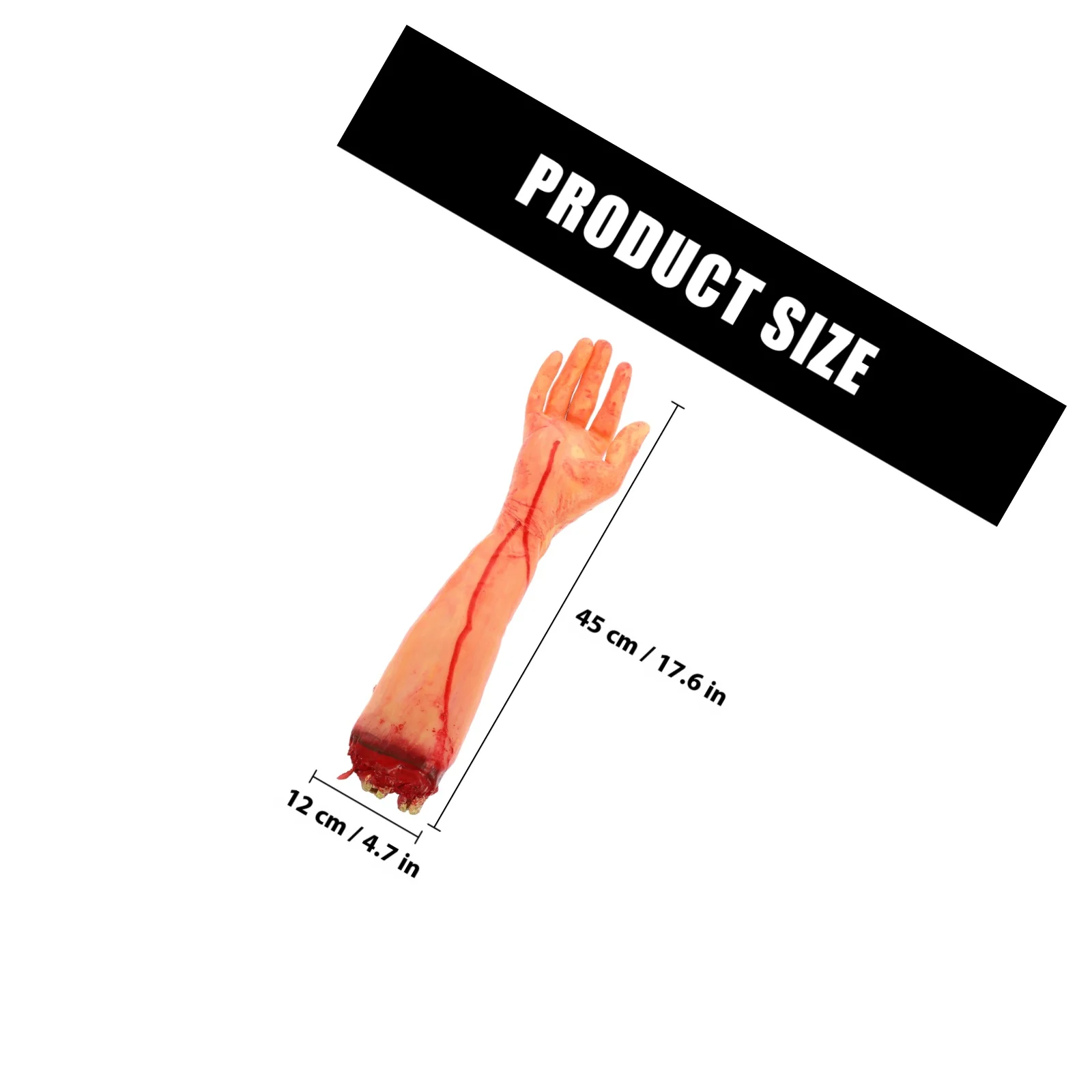 Simulatie Gebroken Arm Decor Realistische Nep Gebroken Arm Voor Halloween Party Spookhuis Outdoor Enge Rekwisieten Nieuwigheid Gag