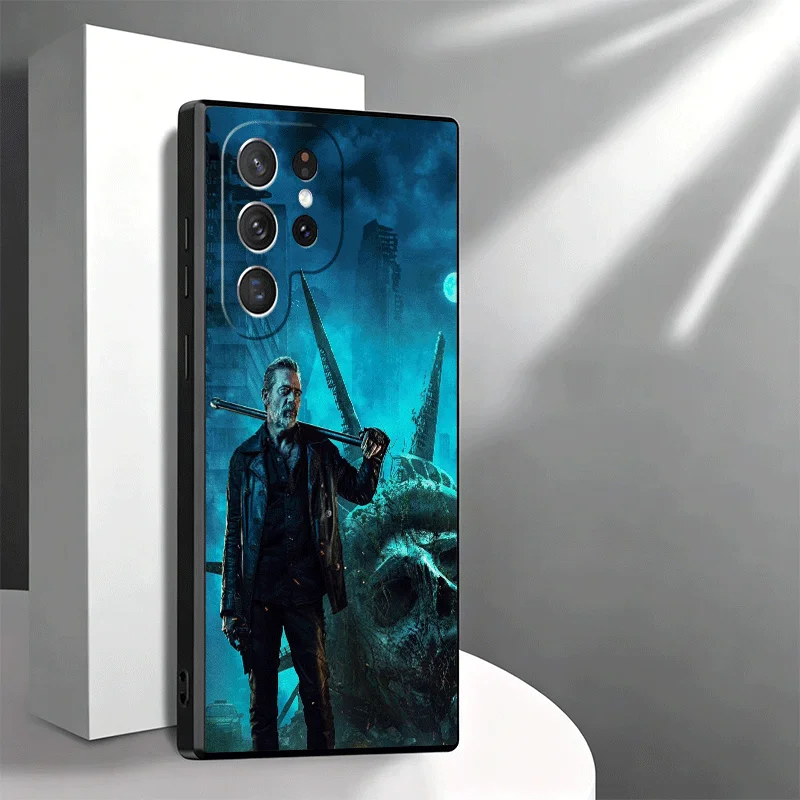 The Walking Dead Negan Soft Phone Case for Samsung Galaxy S23 S24 S25 S26 Ultra S22 Plus S21 FE S20 + S25 Edge Black Cover Funda - view 6