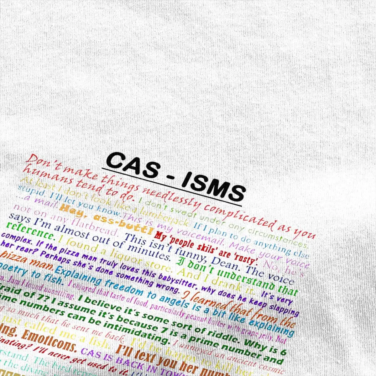 Cas T Shirt Summer Isms Y2K Retro T Shirts 100 Cotton Hip Hop Tshirt For Mens Short Sleeves Design Tees