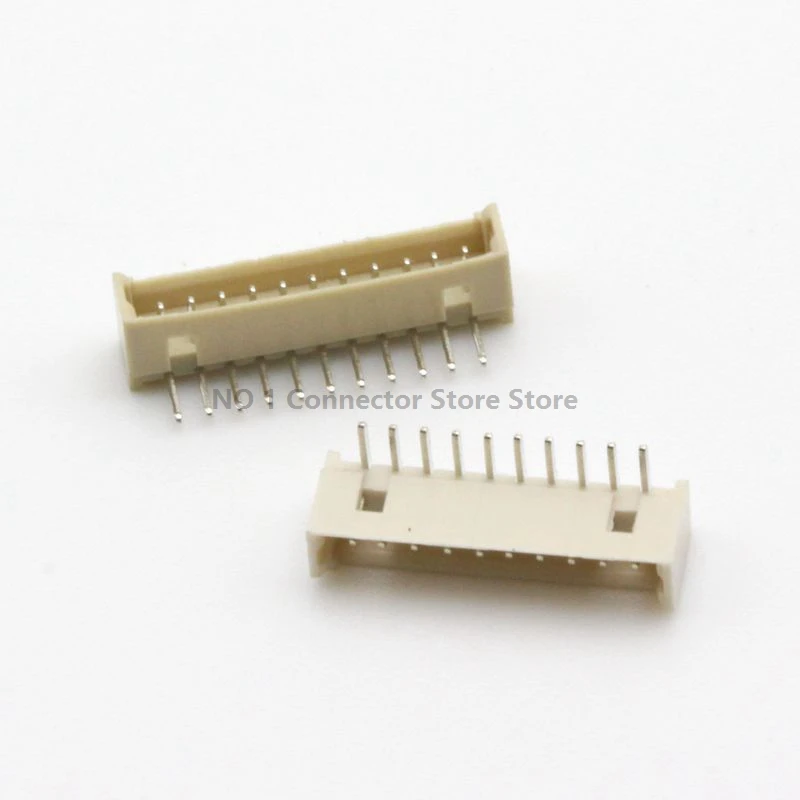 50pcs MICRO JST 1.25 1.25MM Pitch Connector 2P 3P 4P 5P 6P 7P 8P 10P-12PIN Straight Pin Header/Right Angle Curved Needle Socket