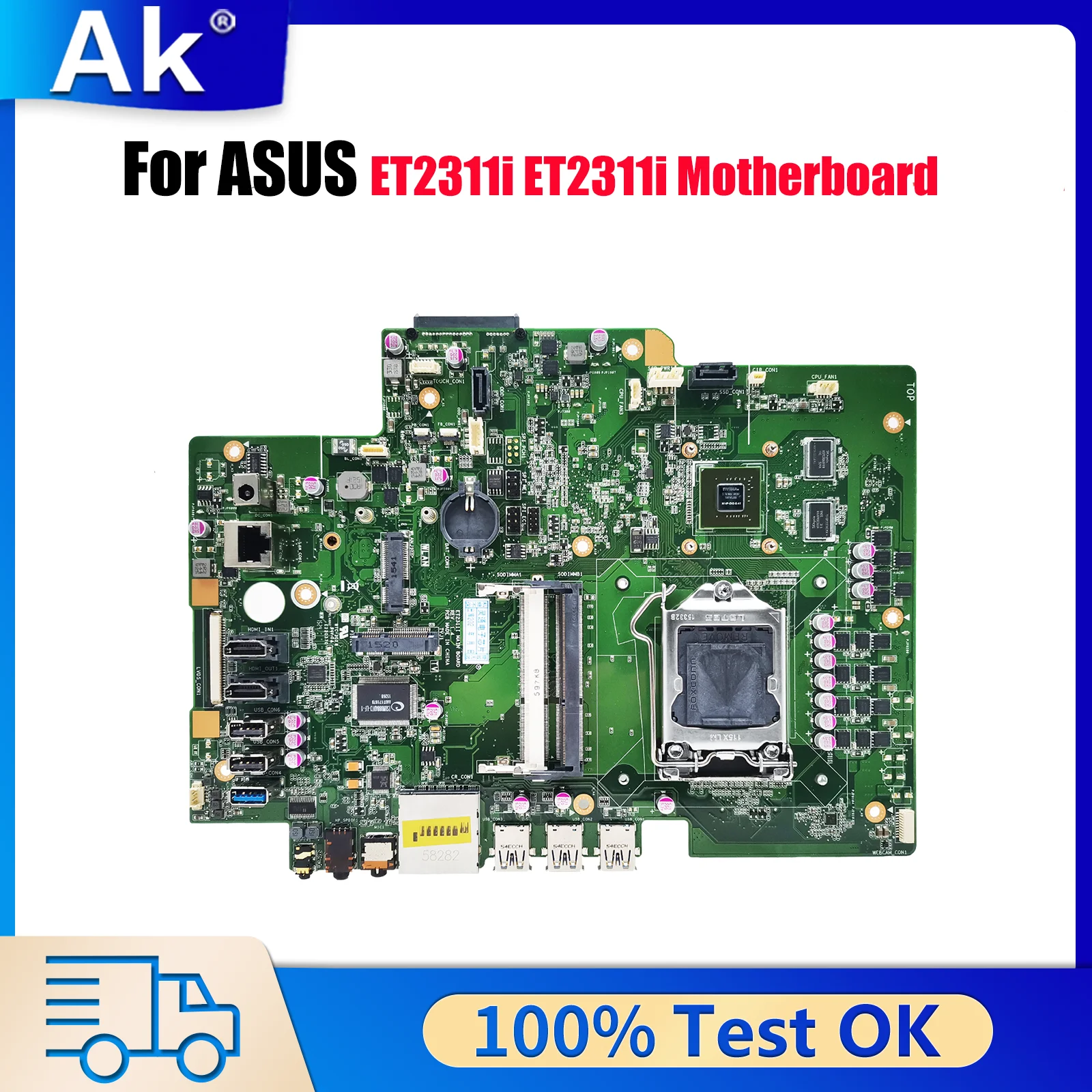 

Материнская плата ET2311i для ASUS AIO ET2311i ET2311, материнская плата Цей товар в наличии, 100% тестирование, ОК, быстрая доставка, высокое качество