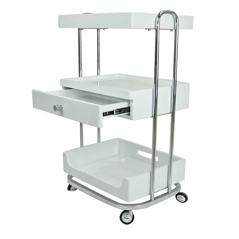 

Mobile Beauty Hairdressing Machine Hair Salon Trolley