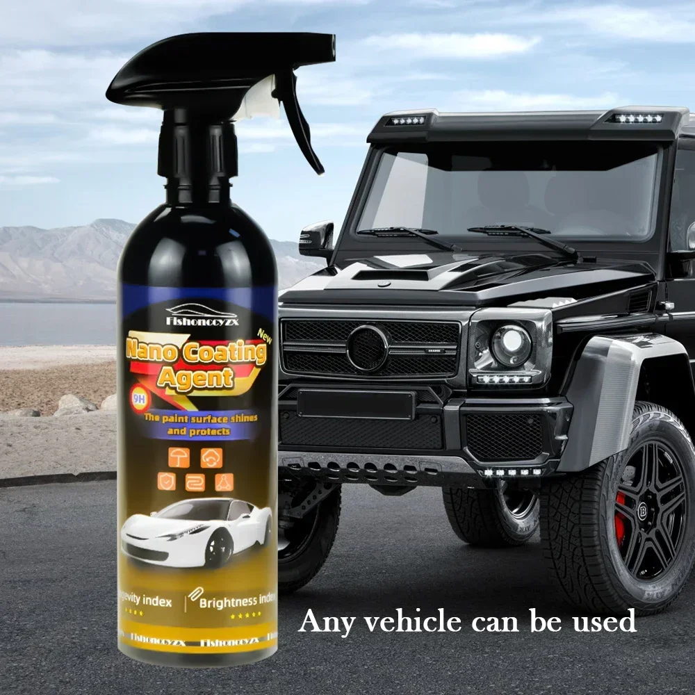 Ceramics for Cars Coating 500ML 9H Nano Liquid Glass Plated Crystal Hydrophobic Waterproof Polishing Paint Hardness Car Polish
