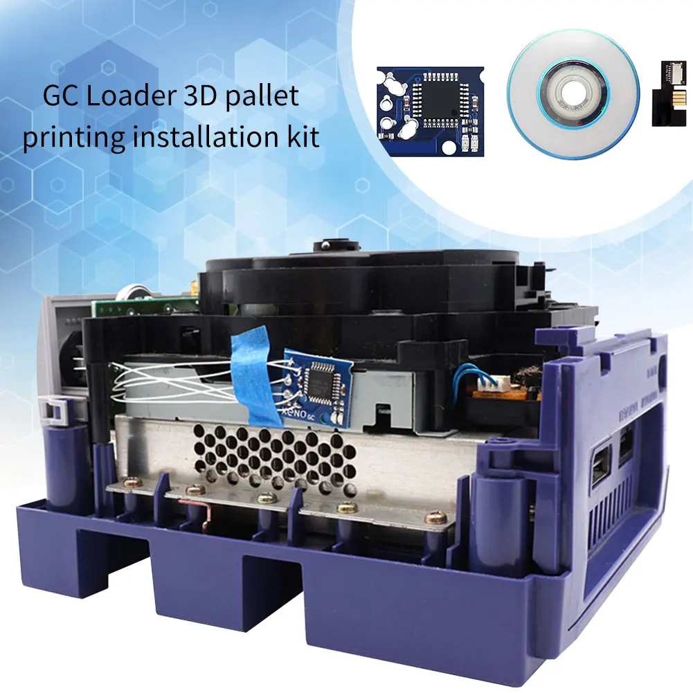 SD2SP2 محول زينو GC القراءة المباشرة وزارة الدفاع رقاقة CD-ROM أطقم لنينتندو جيم كيوب NGC لعبة وحدة التحكم استبدال أجزاء