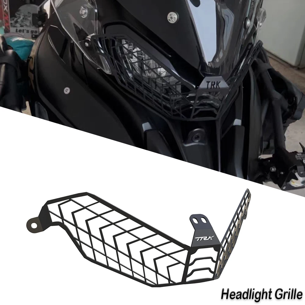 TRK 702X Motorcycle Accessories Headlight Grille Guard Cover Grill Protector For BENELLI TRK702X TRK702 TRK 702 X 2022 2023 2024