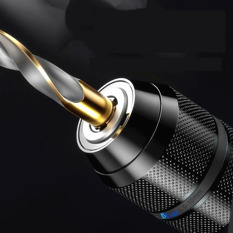Imagem -03 - Auto Bloqueio Metal Chuck Broca Keyless 10 mm 13 mm Mudança Rápida Conversão Chave Adaptador Unf Impacto Martelo Elétrico