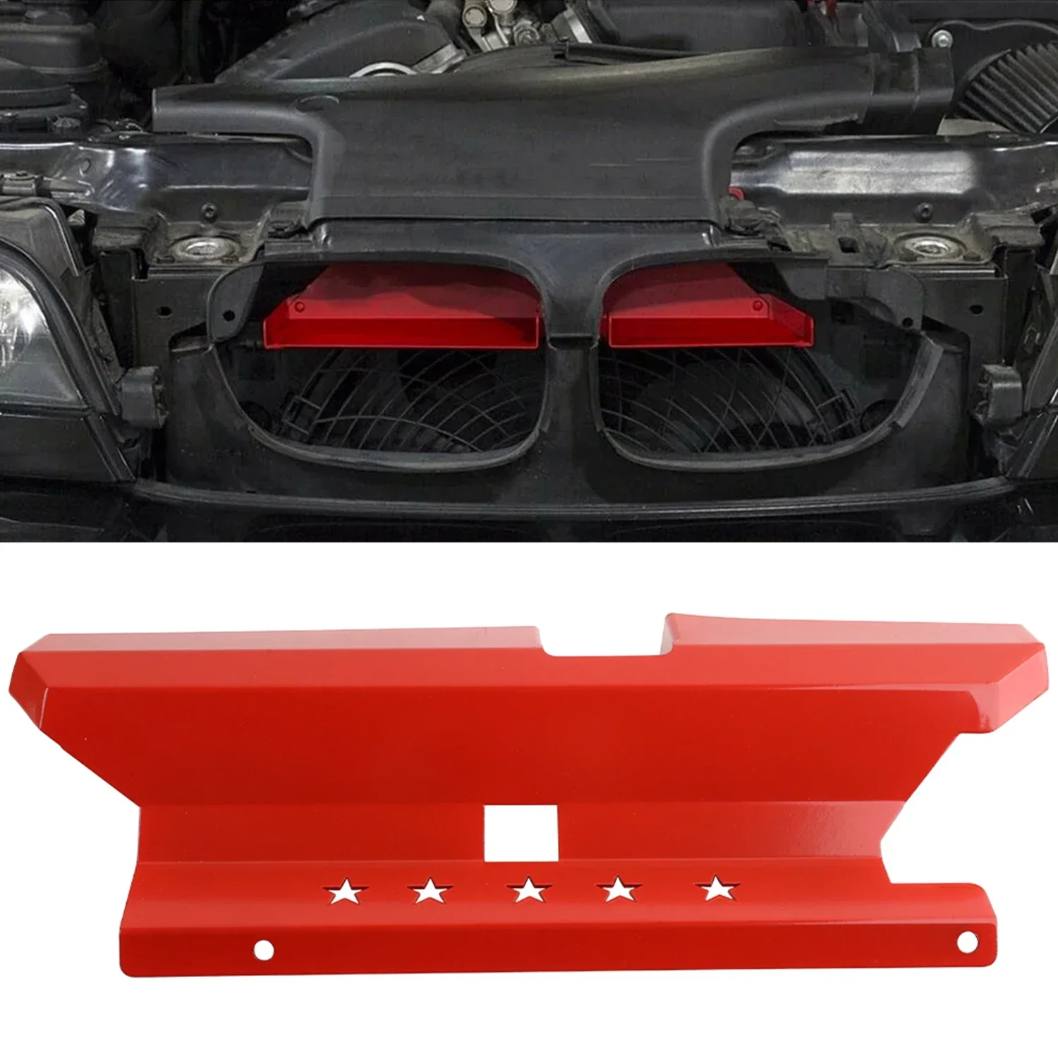 

Air Intake Scoop For BMW 323i 328i 330i 325i M3 Dynamic Cold Air Ram System Kit