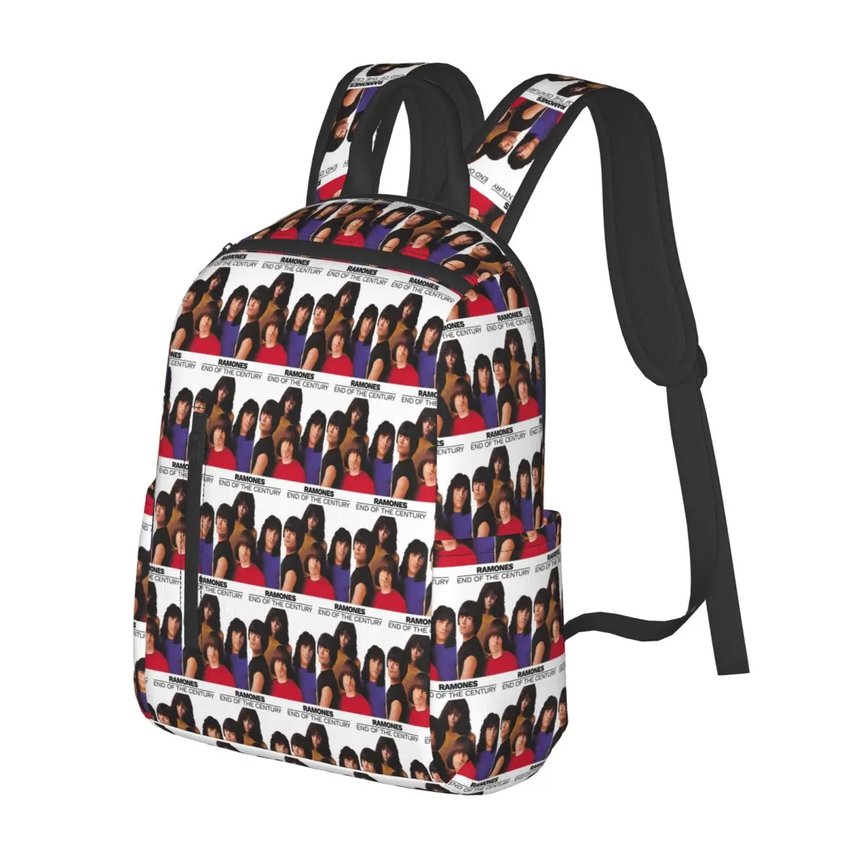 

50th Band Vintage Style Student Backpack School Bag Hiking Travel Daypack for Men Women Bookbag Shoulder Bags
