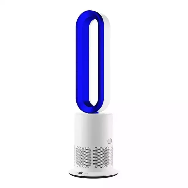 Household 3 in 1 Air Cool and Heat HEPA filter Floor Smart Portable Bladeless Fan air Purifier