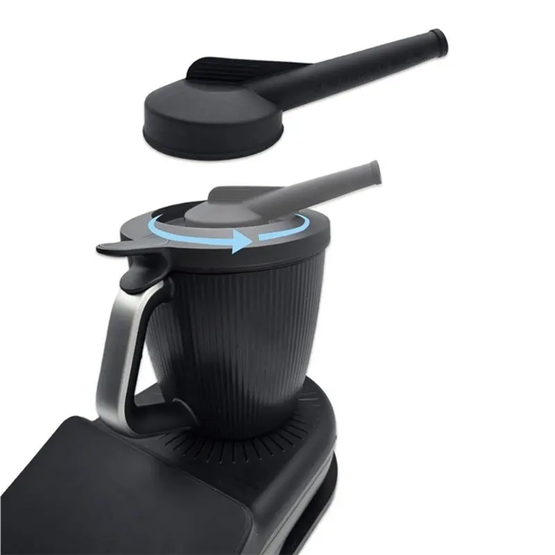 Efficient-Premium Silicone Steam Diverter Compatible For Thermomix TM7, Exhaust Redirector, Cabinet Moisture Protection Vent Tub